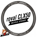 Road Bicycle Wheels Rim Decal Stickers for ROVAL CX32 CX40 CX50 CX60